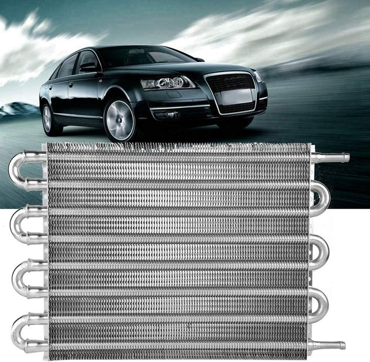 Auto-Ölkühler 8-reihiges Ferngetriebe-Ölkühler-Kit Auto-manueller Kühler-Konverter-Ölkühler-Kit