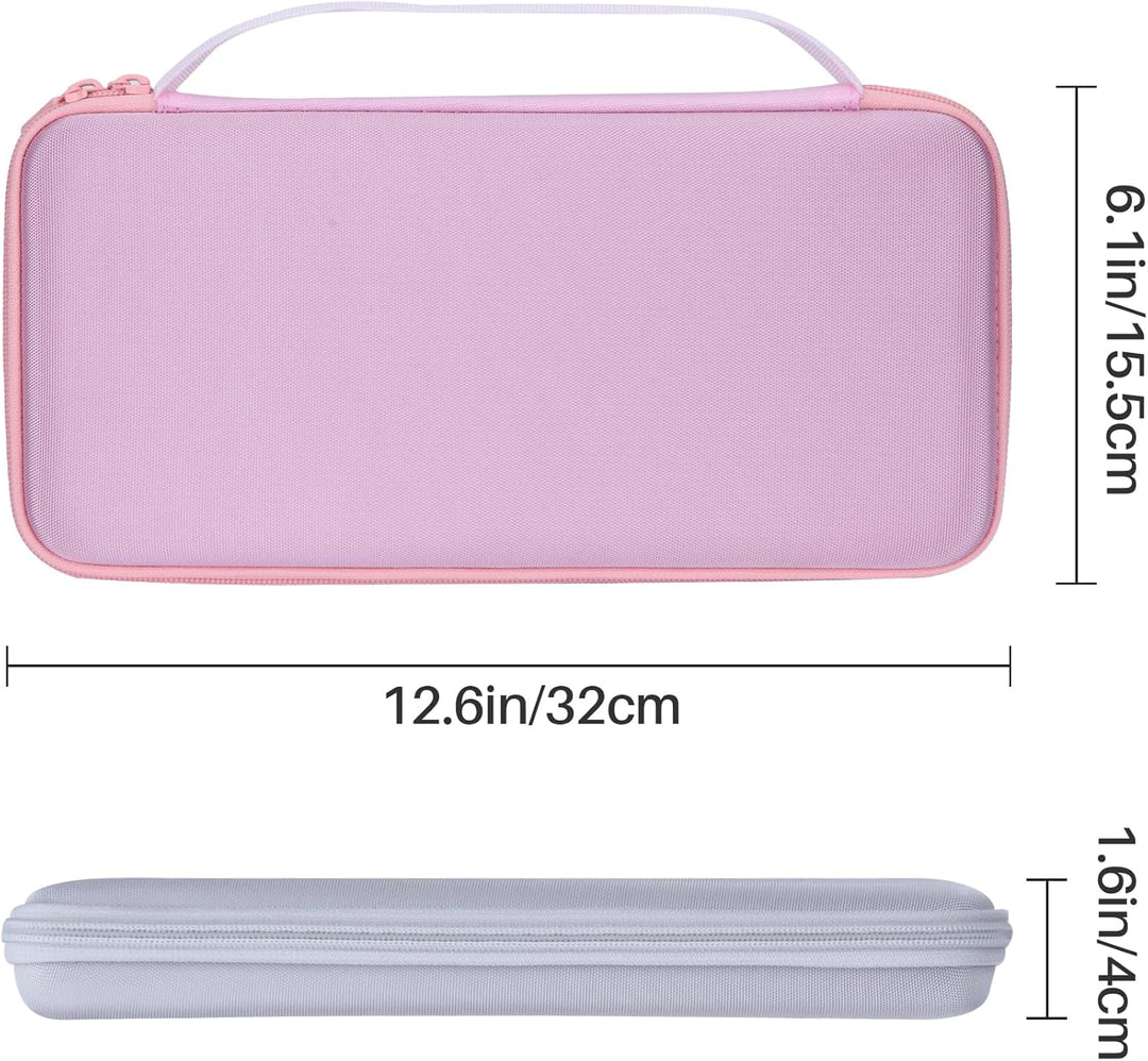 Hart Reise Schutz Hülle Etui Tasche für Logitech MX Keys Mini Kabellose Kompakt Bluetooth Tastatur (