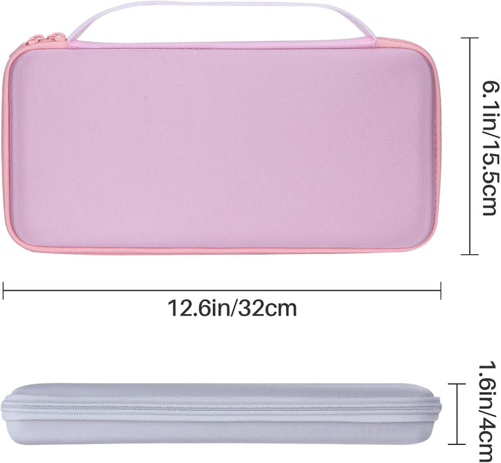 Hart Reise Schutz Hülle Etui Tasche für Logitech MX Keys Mini Kabellose Kompakt Bluetooth Tastatur (