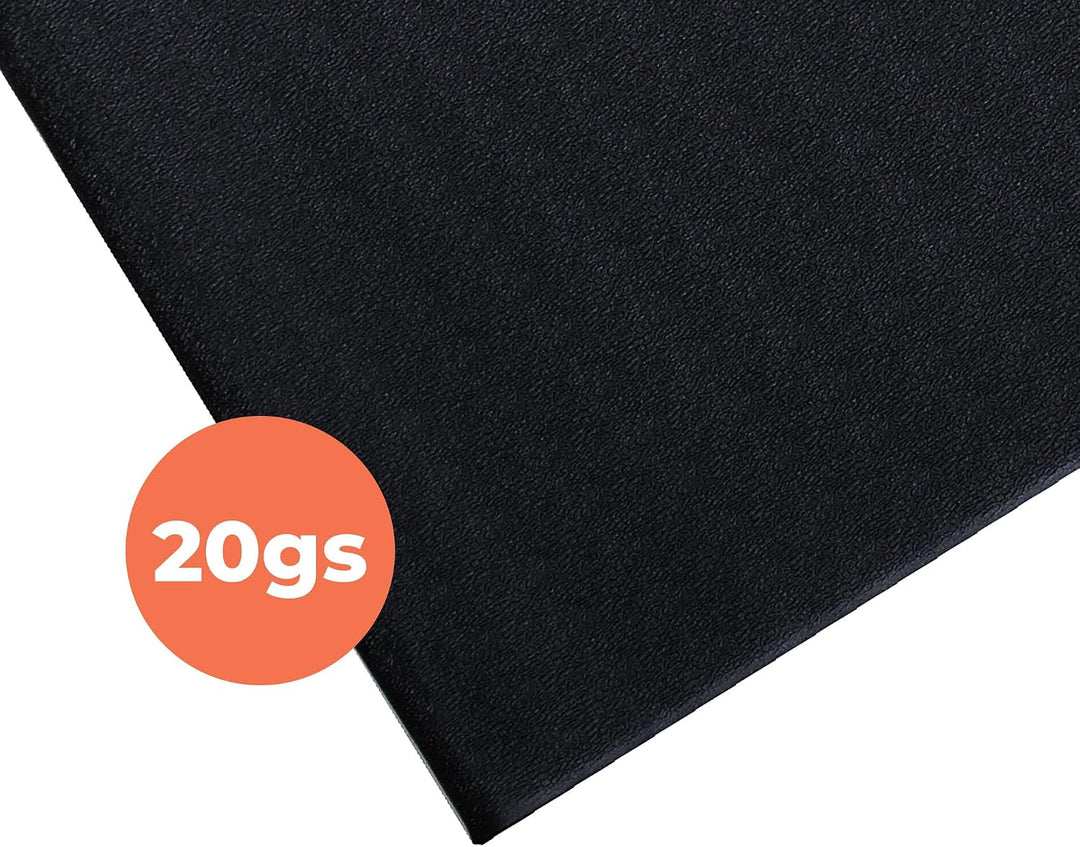 Supermats Strapazierfähige Ausrüstungsmatte, 20 GS, Innenräder, Heimtrainer und Stepper, 60,96 x 116
