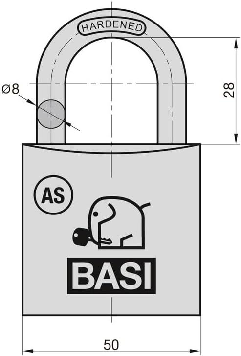 BASI | AS Schliesszylinder | gleichschliessend und frei kombinierbar | Viele Längen verfügbar | Prof