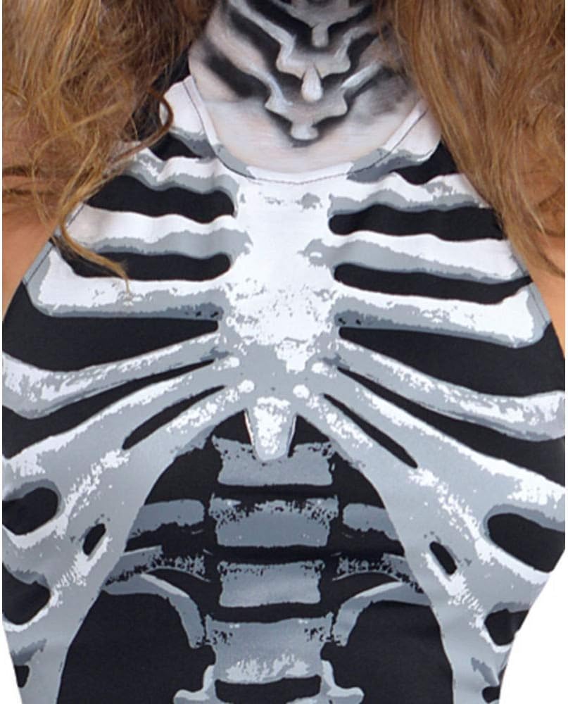 amscan 10235549 Erwachsenenkostüm Bone-A-Fied Babe, Damen, Multi, M, M