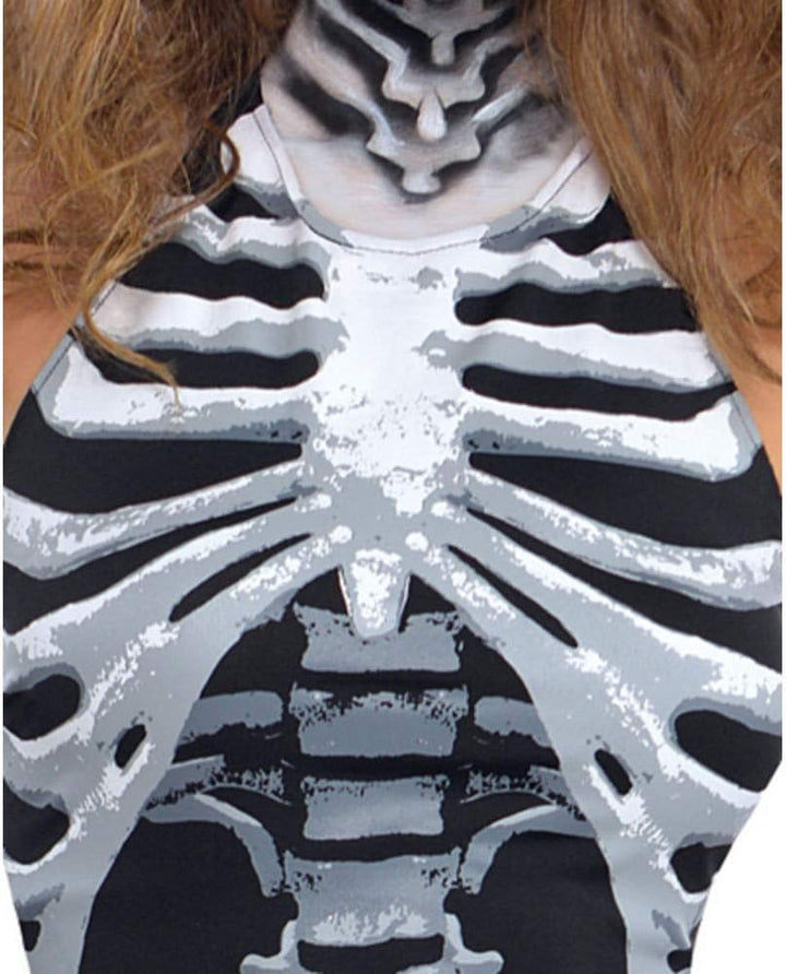 amscan 10235549 Erwachsenenkostüm Bone-A-Fied Babe, Damen, Multi, M, M