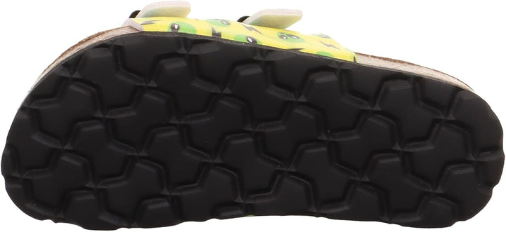 Superfit Jungen Fussbettpantoffel 1-800111 Hausschuh 24 EU Gelb Mehrfarbig 6030, 24 EU Gelb Mehrfarb