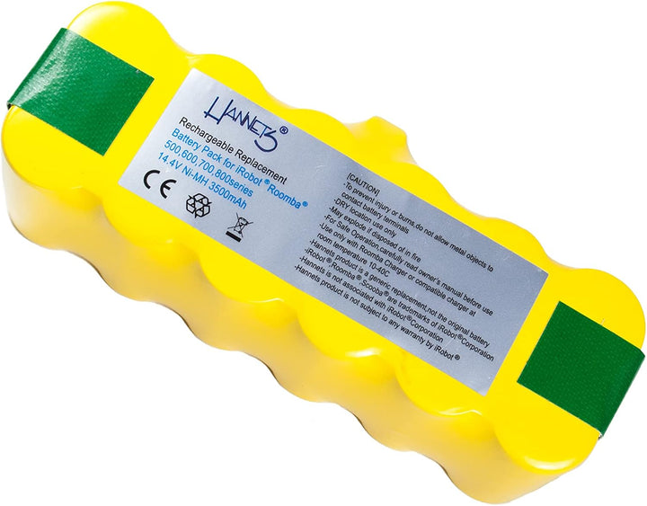 Hochwertiger Hannets® Akku I Batterie Ersatz für Roomba Battery Akkupack Roboterstaubsauger Staubsau