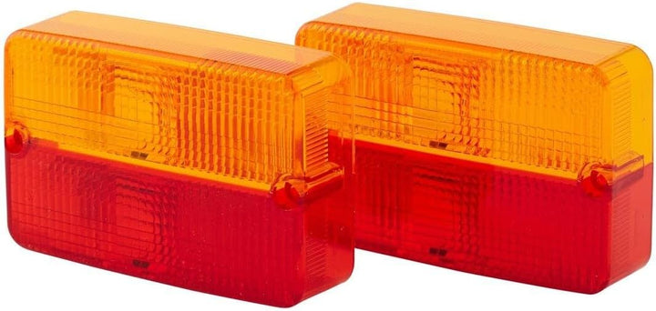 HELLA Rückleuchte - Glühlampe - Anhänger Beleuchtung - 12V - Anbau/geschraubt - ECE - Lichtscheibenf