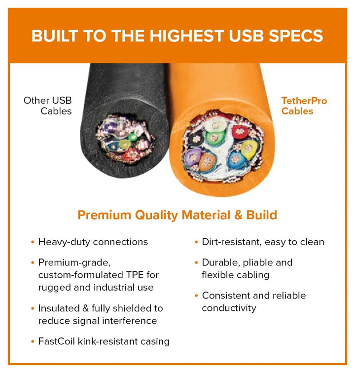 Tether Tools USB 3.0 zu USB 3.0 Micro-B Adapter Pigtail 50 cm Marke USB 3.0 Micro-B Pigtail, USB 3.0