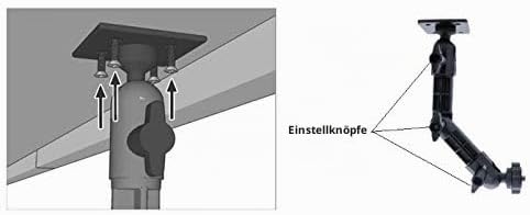 Webcam Wand Halterung Halter für Logitech C920s C920 C925e C922x C922 C930e C930 C615 Brio StreamCam