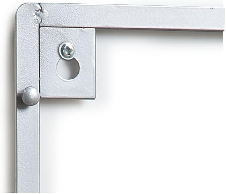 Zeller Wand/Tür-Magazinhalter, Mesh, Metall, grau, 35.5x9x85.5 cm, 17755
