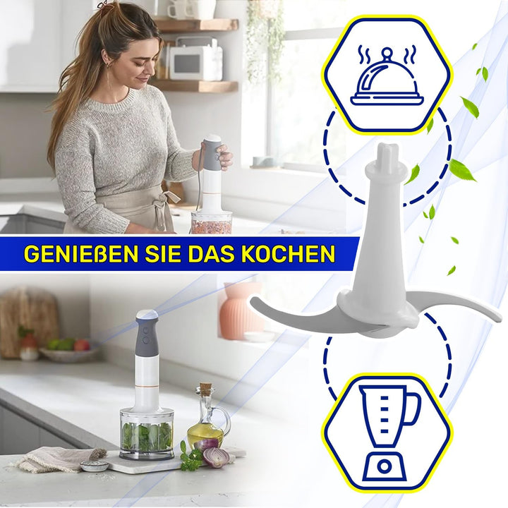 MONTERAL Messer für Zerkleinerungs Elektrische Stabmixer 500 ml mit Originalcode KW712997 für Kenwoo