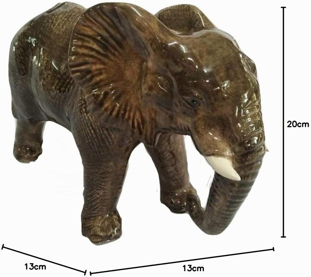 Spardose Sparschwein gross Tier - Motiv – Bild aus Keramik (Elefant 2), Elefant 2