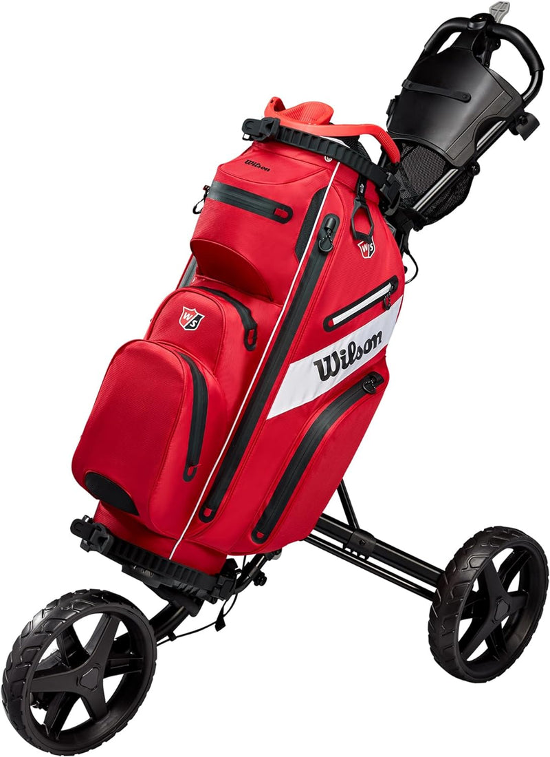 WS EXO Dry CART Bag Staff Red/Blck/White