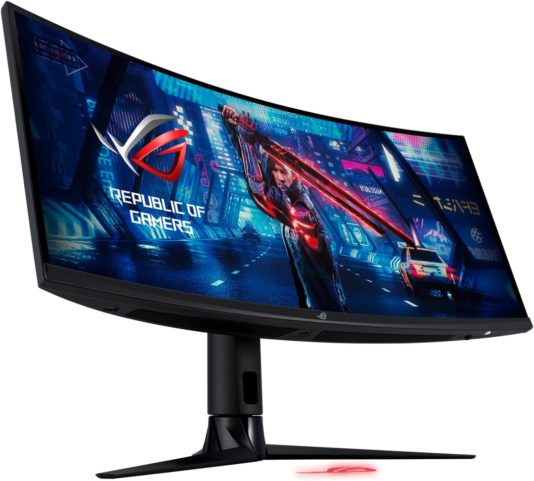 ASUS ROG Strix XG349C - 34 Zoll UWQHD Curved Gaming Monitor - 180 Hz, 1ms GtG, G-Sync kompatibel, Di
