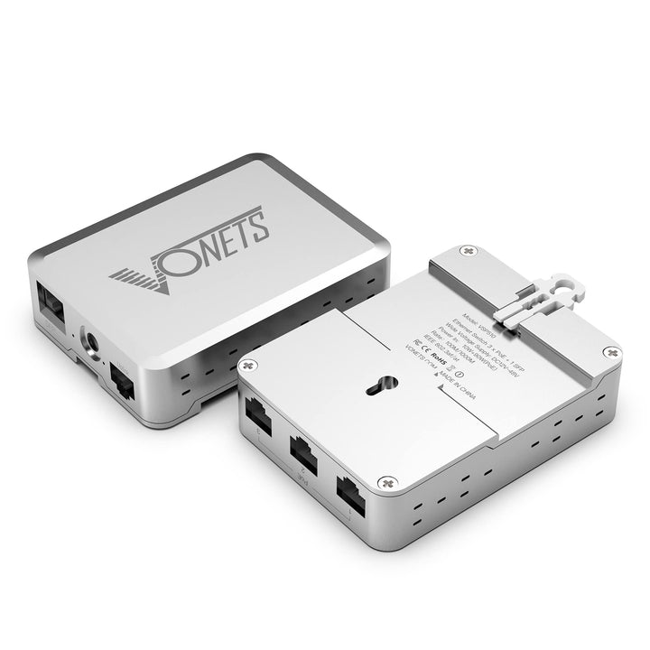 VONETS Industrial PoE Gigabit Switch Gigabit Ethernet Netzwerk Switch Ethernet RJ45 Splitter Extende