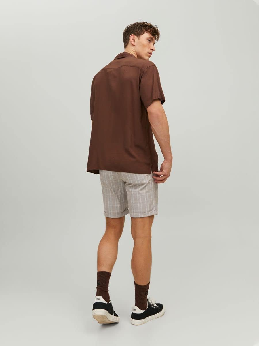 JACK & JONES Male Chino Shorts Regular Fit Chino Shorts S Beige, S Beige