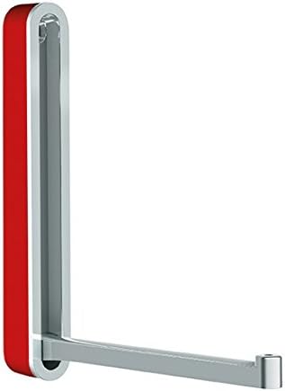 Pieperconcept CANOA Klapphaken rot, Front verchromt