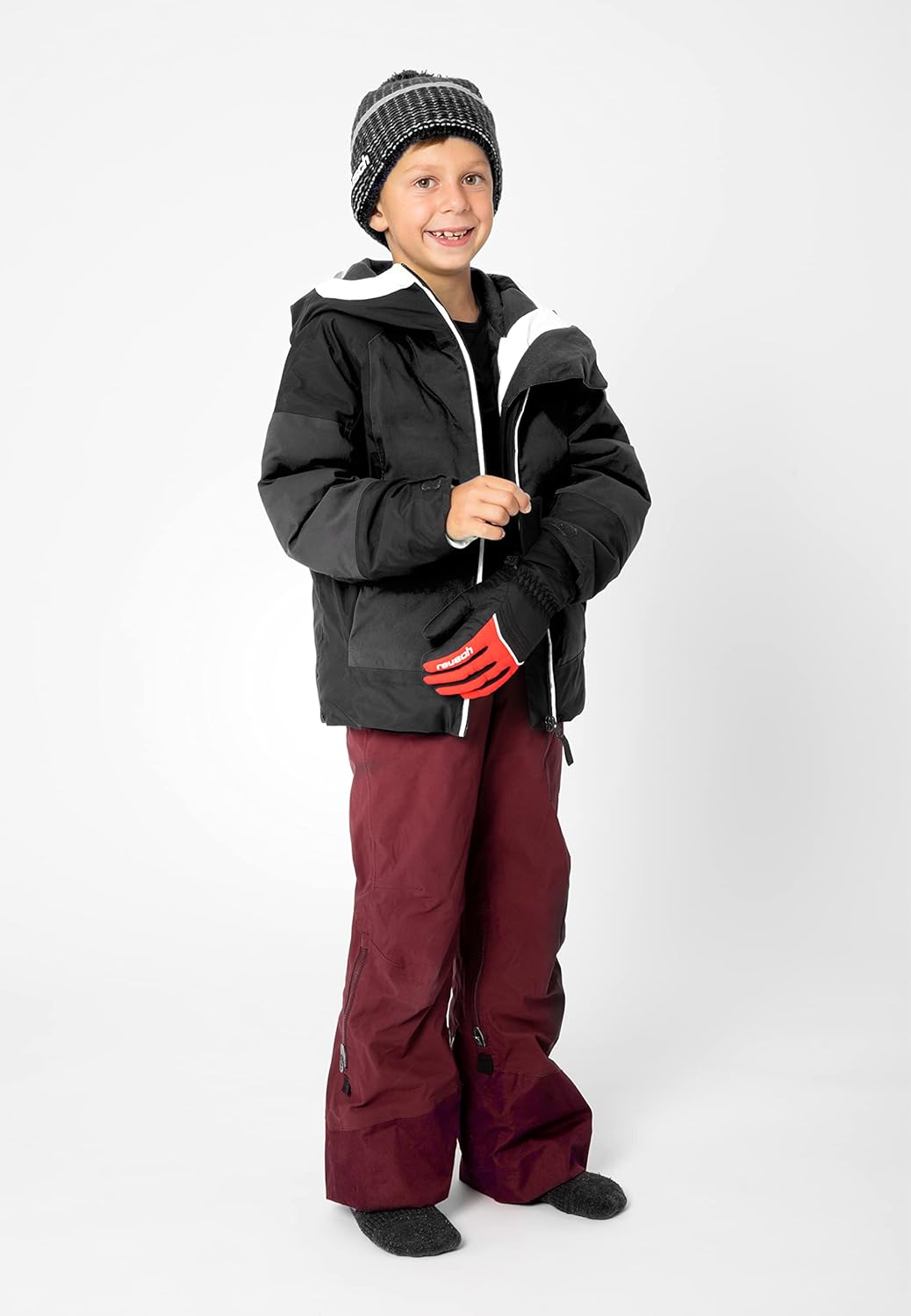 Reusch Kinder Teddy Gore-tex Wind-und Wasserdicht Warme Skihandschuhe Sporthandschuhe Schneehandschu