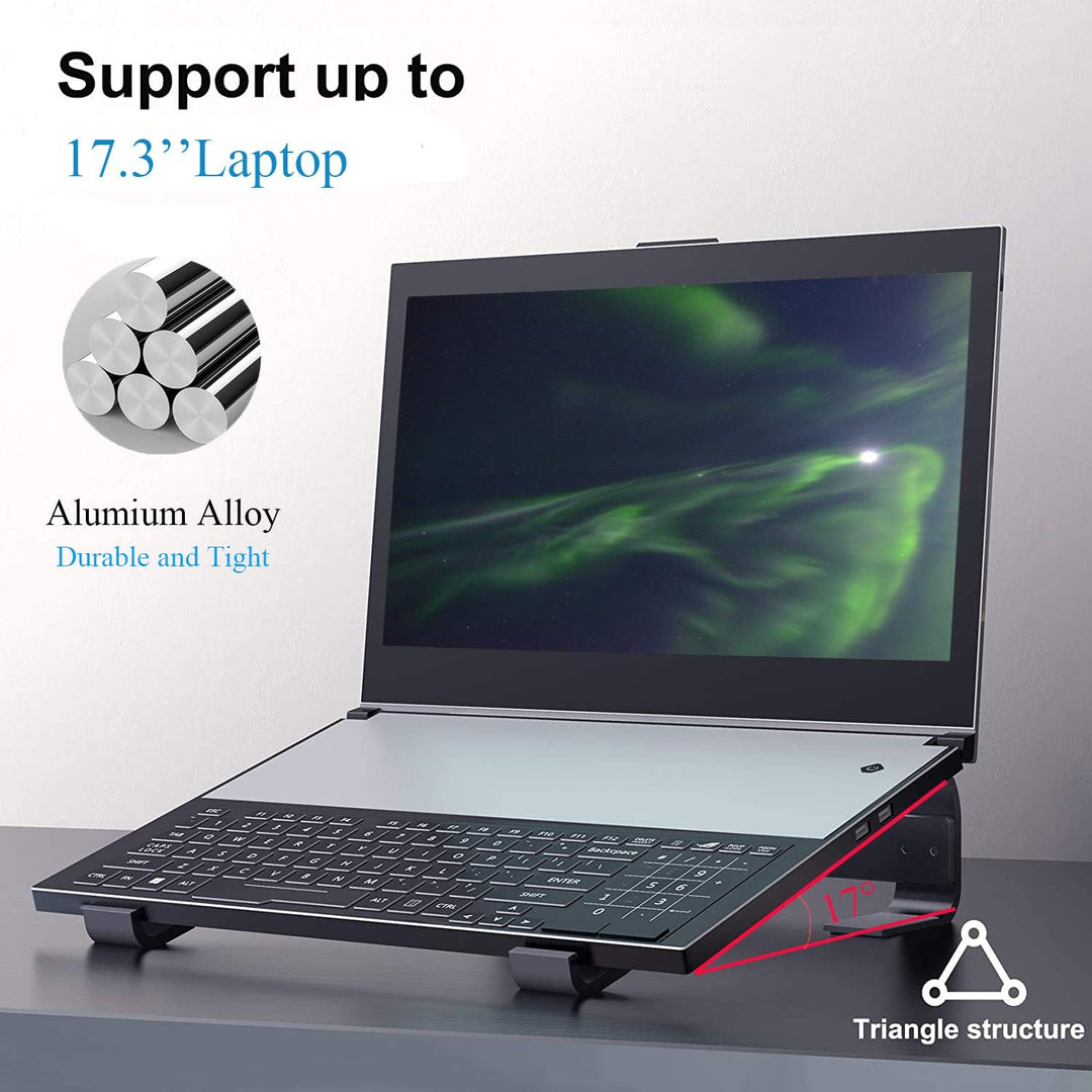 Geschenk für Männer Laptopständer Laptop Ständer - Ergonomisch Aluminium Computerständer PC Halter L