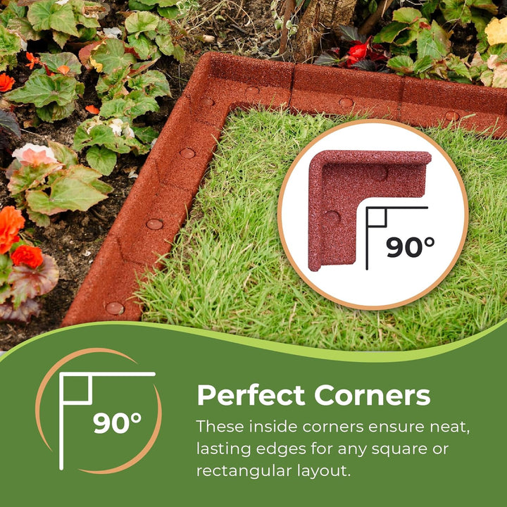 FlexiBorder Corner - Parent (Terrakotta), Terrakotta