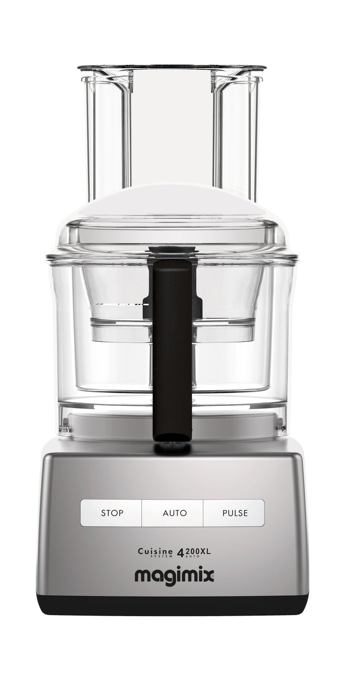 Magimix 18471EA 4200 XL Küchenmaschine, Kunststoff, Chrom