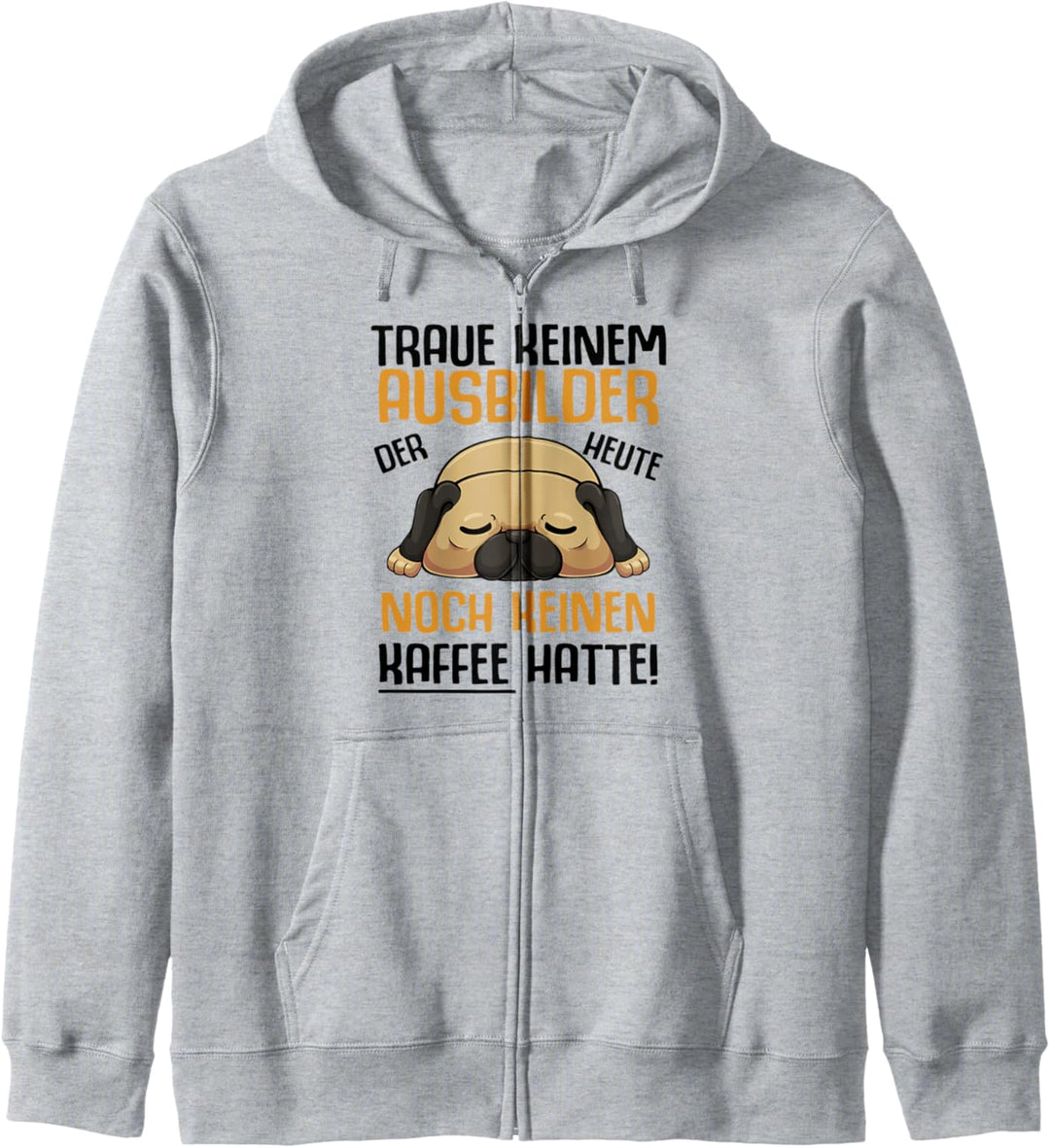 Traue Keinem Ausbilder Hund Kaffee Hundebesitzer Hundehalter Kapuzenjacke