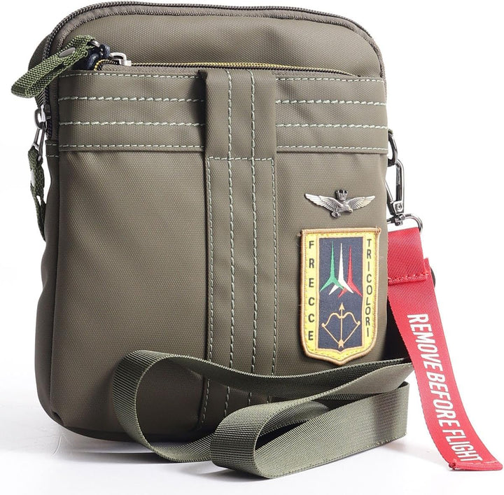 Borsello Tozzo Piccolo Frecce | Aeronautica Militare | AM340-Verde