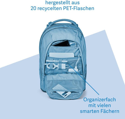 satch pack Schulrucksack ab 5. Klasse ergonomisch 30L Stauraum standfest Organisationstalent Beach L