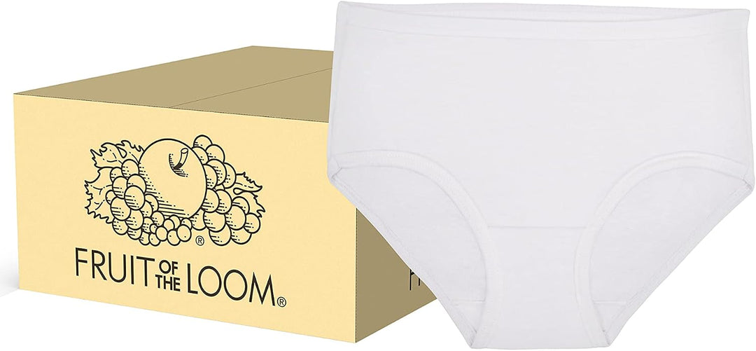 Fruit of the Loom Mädchen Cotton Brief Underwear Multipacks Slip (14er Pack) 14 Slip – 240 Stück – W