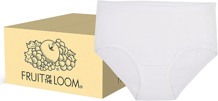 Fruit of the Loom Mädchen Cotton Brief Underwear Multipacks Slip (14er Pack) 14 Slip – 240 Stück – W