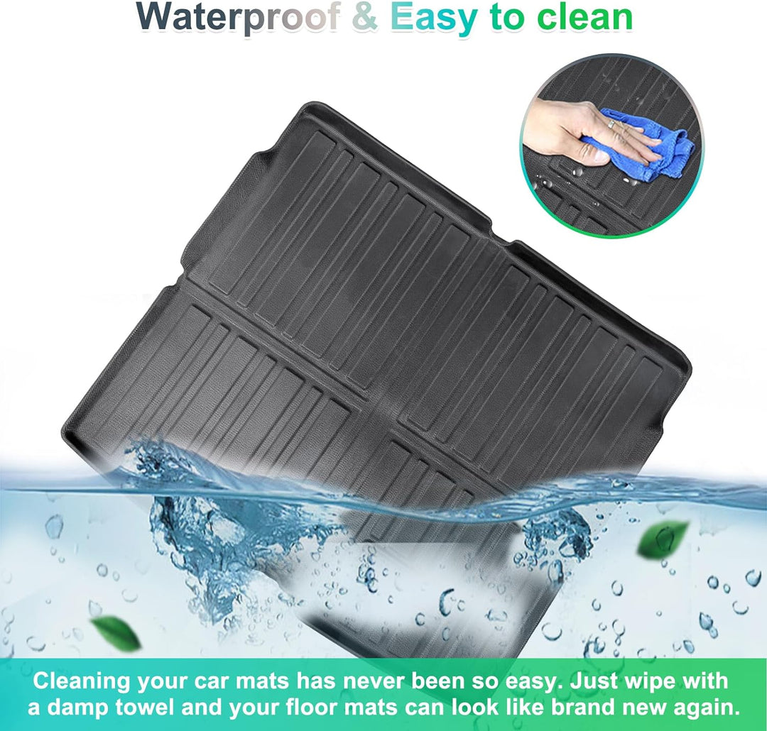 GAFAT Volvo XC40 C40 Recharge 2018-2024 2025 Kofferraummatte, Leicht zu Falten, TPE Allwetter-Koffer