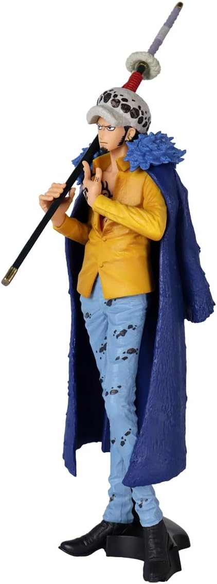 One Piece Actionfigur King of Artist Trafalgar Law Wanokuni aus Kunststoff, von Bandai.