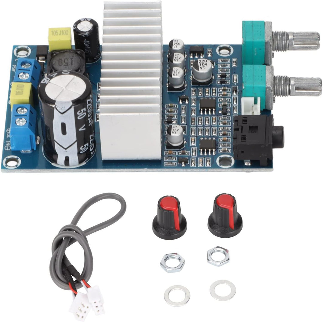 100 W Digitalverstärkerplatine, Subwoofer Verstärkermodul mit Bassausgang für DIY Lautsprecher 12‑24