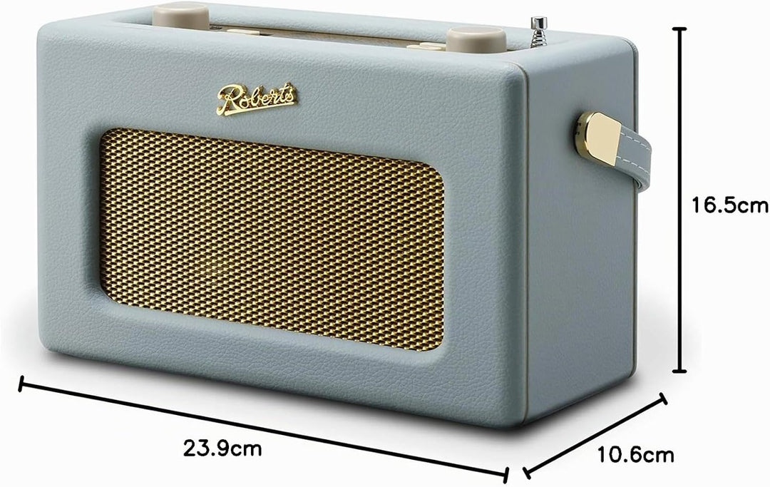Roberts Revival iStream Tragbares Radio, Dab+/FM/Bluetooth/WiFi, Himmelblau