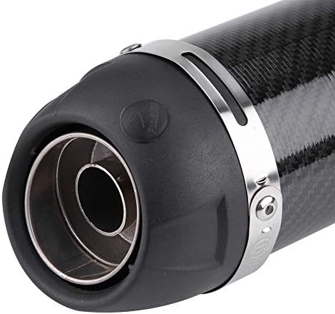 Motorrad Auspuff Mit Abe-Für Akrapovic Auspuff-Motorrad Schalldämpfer Kohlefaser Auspuffendrohr 51Mm