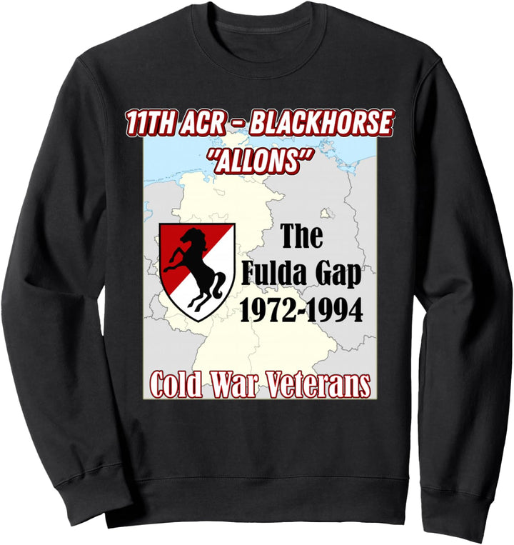 11. Armored Cavallerry Regiment - Army Fulda Gap Tierärzte Design Sweatshirt