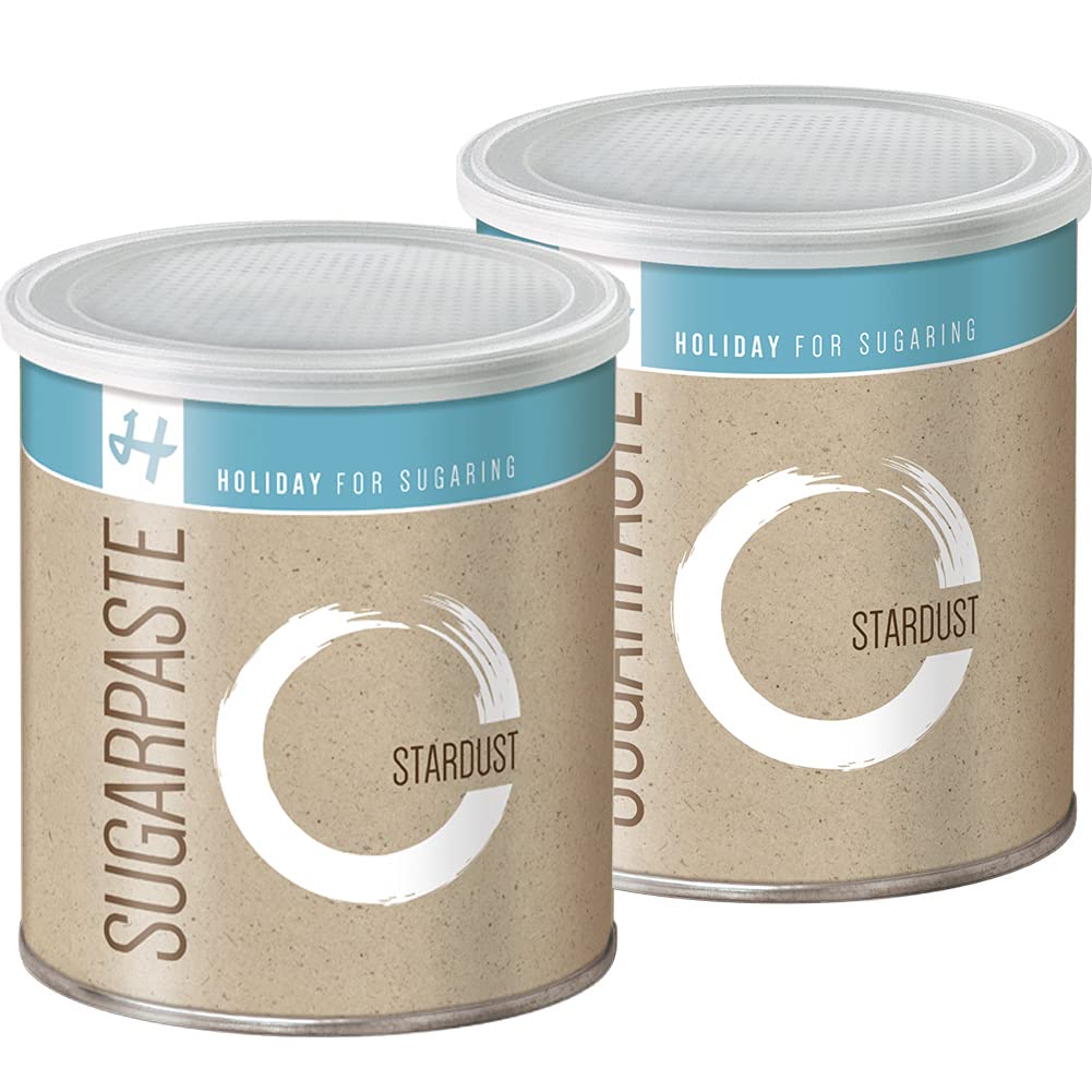 Zuckerpasten Stardust Strong 2 x 1 kg Sugaring die effektive langfristige Haarentfernung ohne Vliess
