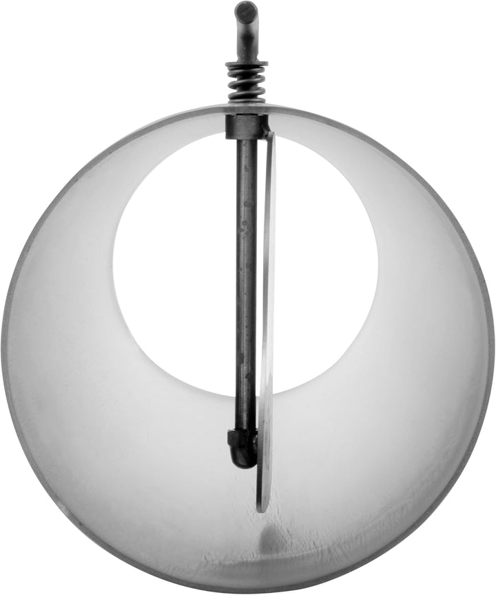 Ø 150 mm - Ofenrohr 50 cm mit Drosselklappe