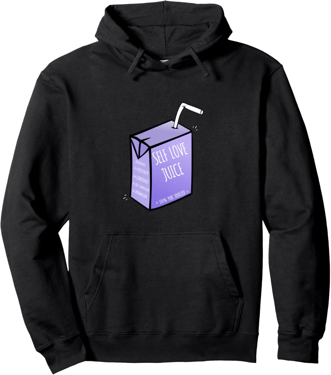 Self Love Juice Box Mitgefühl Mitgefühl Selbstvertrauen Pullover Hoodie