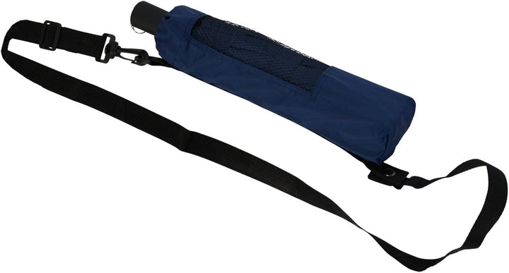 iX-brella Trekking XL Taschenschirm 115 cm gross mit Umhängetasche insignia blue, insignia blue