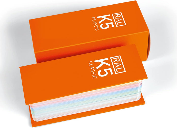 RAL K5 Farbfächer, 215 ganzseitige Farbmuster, glänzend, 8