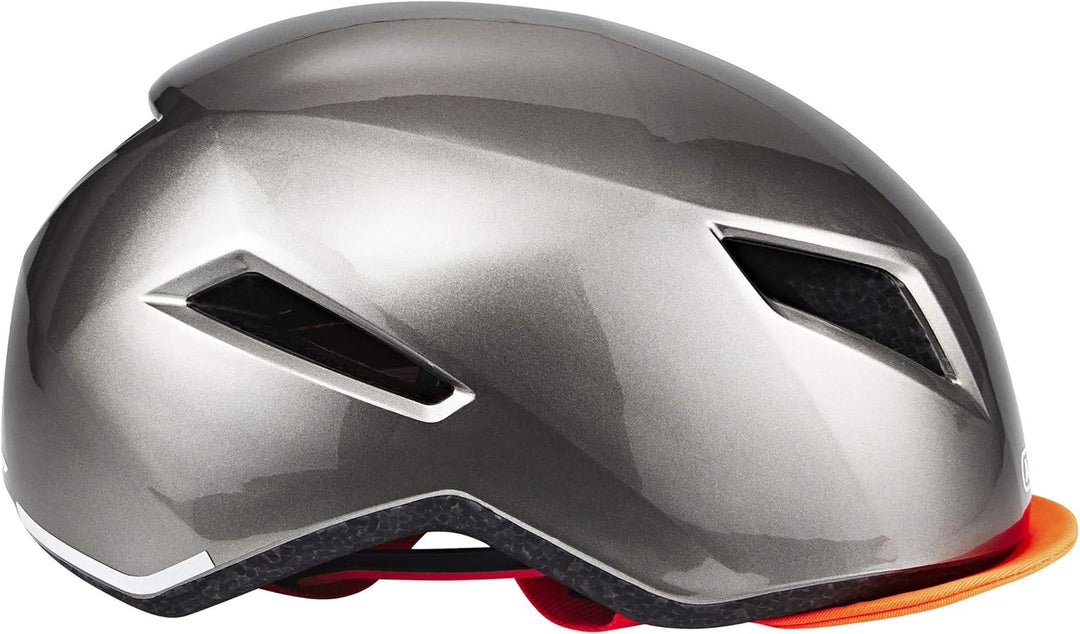 ABUS YADD-I Fahrradhelm S (51-55 cm) brilliant grey, S (51-55 cm) brilliant grey