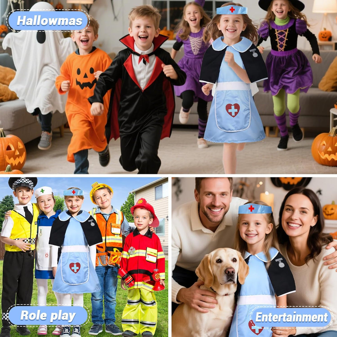 Halloween Nurse, Krankenschwester-Set, Nurse Costume, Ordensschwester Kostüm, Krankenschwester Hallo
