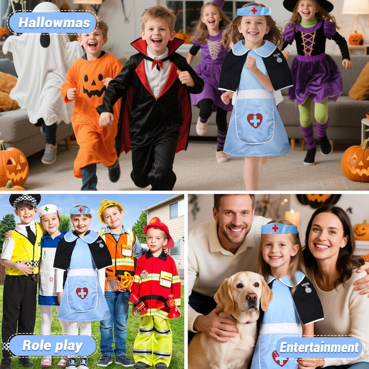 Halloween Nurse, Krankenschwester-Set, Nurse Costume, Ordensschwester Kostüm, Krankenschwester Hallo