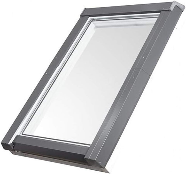 Kunststoff Dachfenster 78x140 cm - Günstig! Blitzversand! - Hoch-Schwingfenster SKYLIGHT PVC mit 2-f