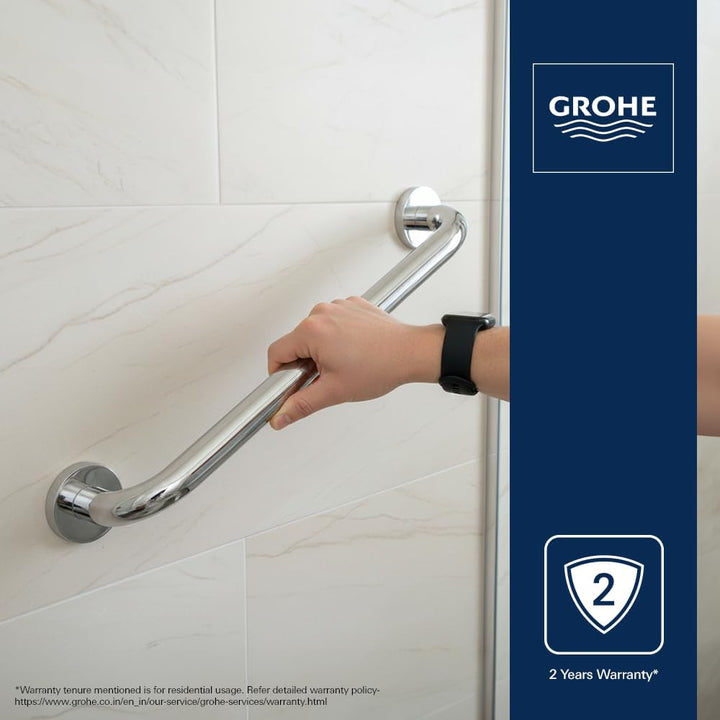 Grohe Wannengriff Essentials, 1 Stück, 40794001, 657 mm 657 mm (Stichmass 600 mm) Rund, 657 mm (Stic