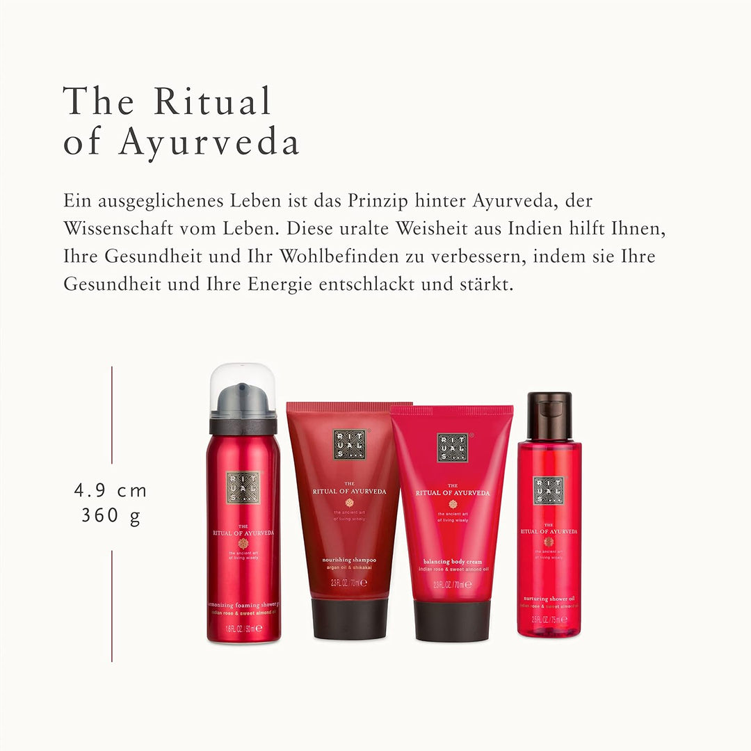 RITUALS Geschenkset für Frauen von The Ritual of Ayurveda, Grösse S – Mit Indischer Rose und Süssman