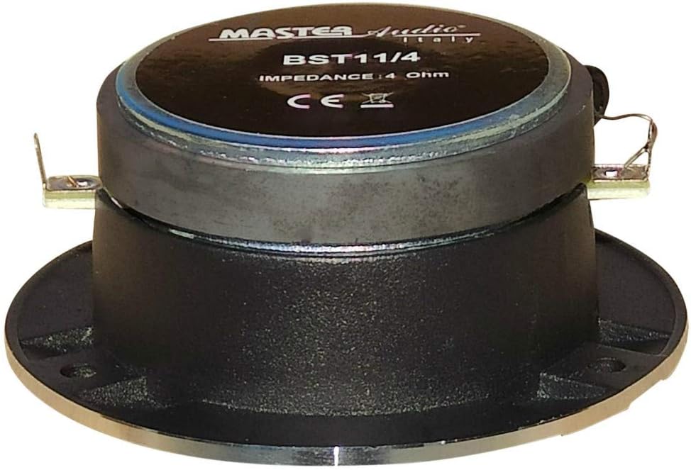 2 SUPER Tweeter MASTER AUDIO BST11/4 BST 11/4 mit 175 watt rms und 350 watt max mit 9,80 cm Durchmes