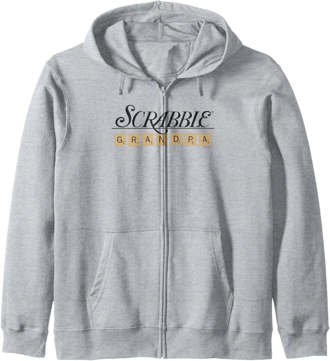 Scrabble Grandpa Tiles Kapuzenjacke