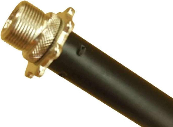 2 x ADAM HALL Profi Mikrofonständer Mikrofonstativ S5B mit Galgen/Schwenkarm, Höhe 94-160 cm, Schwar