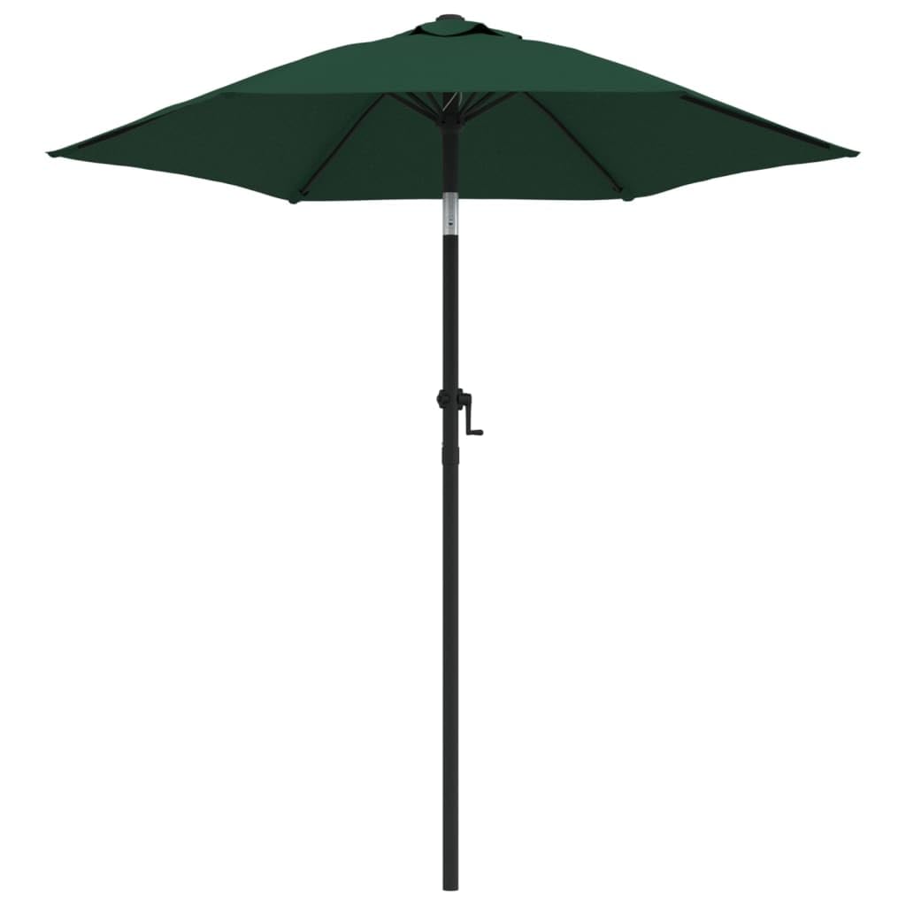 vidaXL Sonnenschirm Sonnenschirme Marktschirm Grün, Grün